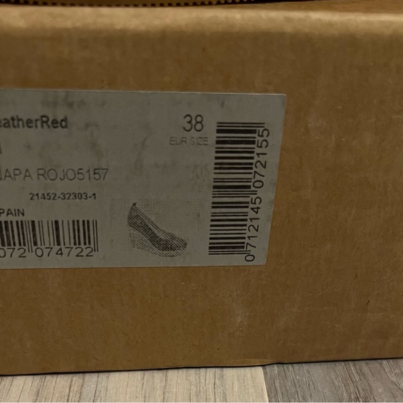 Viscata Barcelona Espadrilles| Marquesa Red Leather| Sz38| NIB - Picture 5 of 5